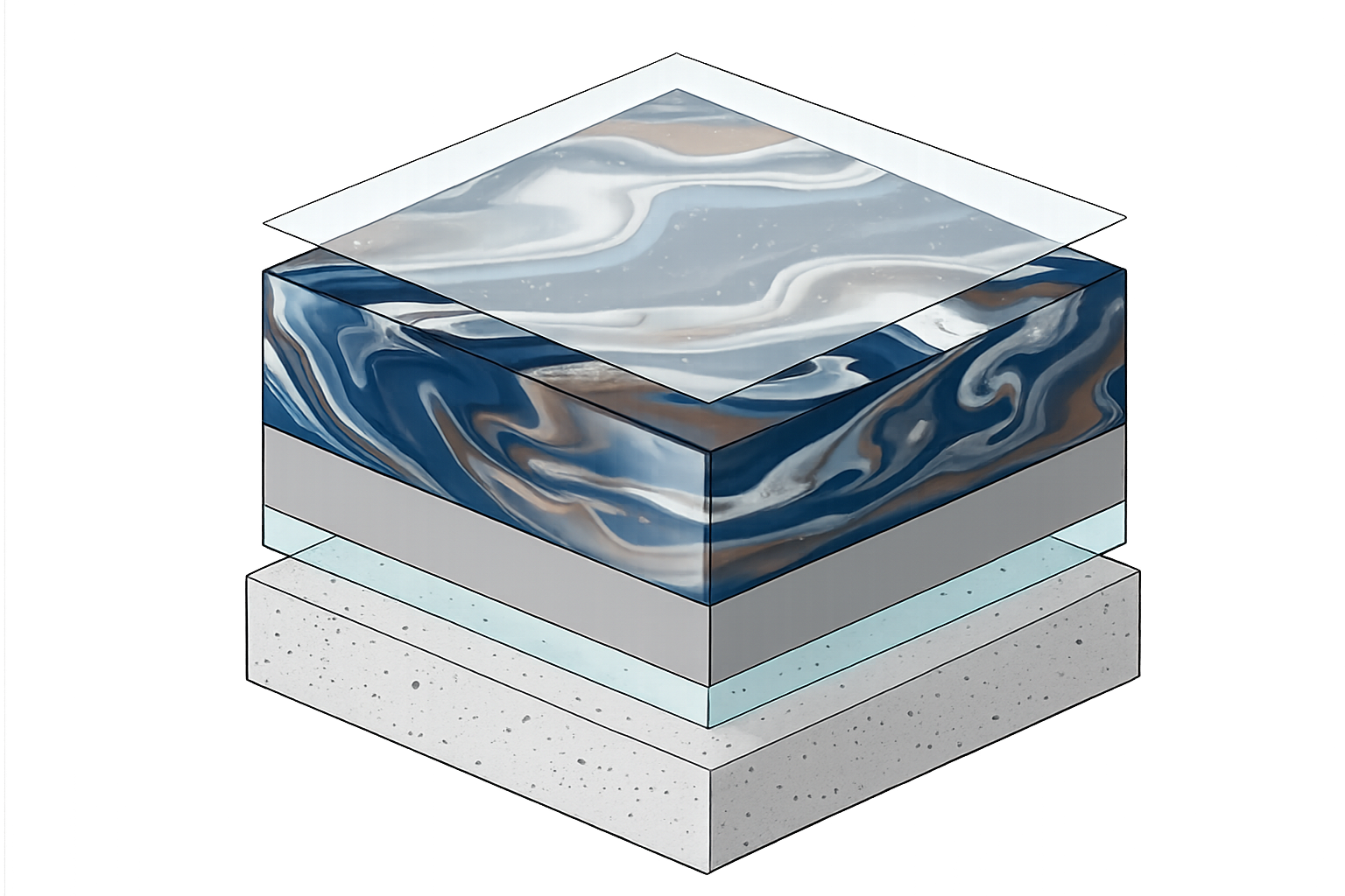 A-5 Coat Flooring System Diagram